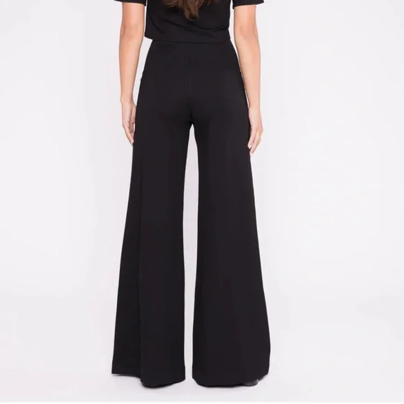 Ripley Rader Black Ponte Knit Wide Leg Pant Size 2 (4-6) - Picture 2 of 7